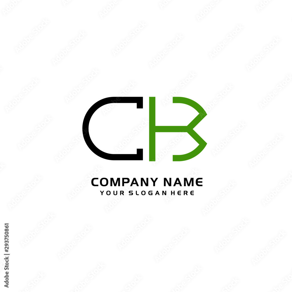 Icon Design Logo Letters CK Minimalist, oval-shaped logo, with colors, black, green, orange