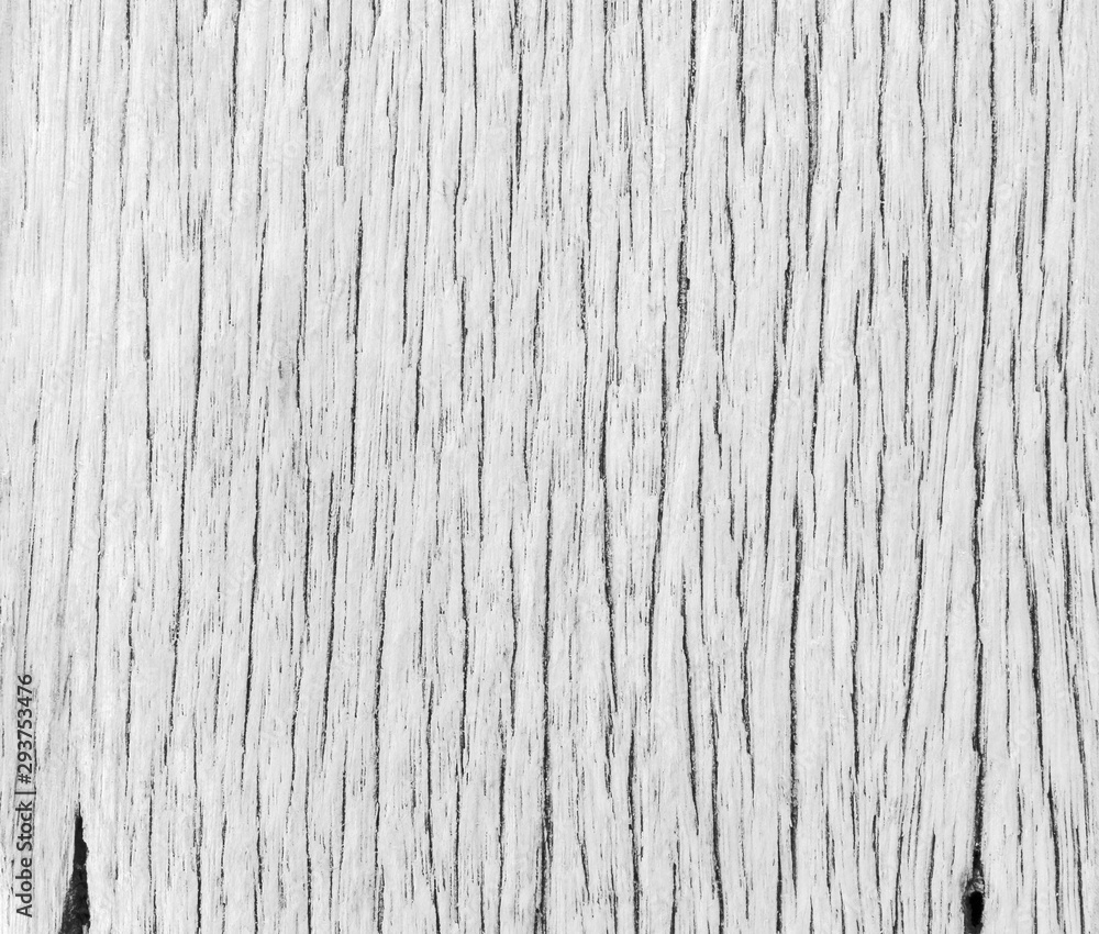 Obraz premium black and white wood board pattern background