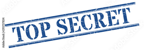 top secret stamp. top secret square grunge sign. top secret