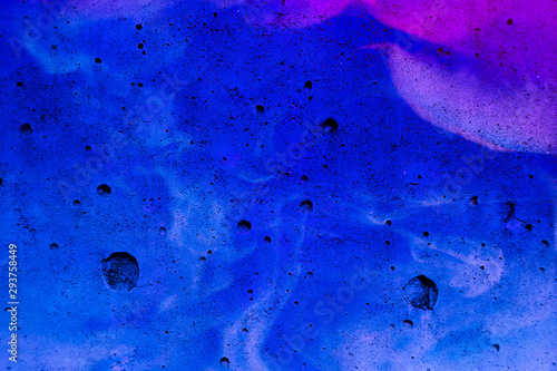 Beautiful closeup abstract colorful dark black white blue pink and purple tiles floor granite and darkness blue texture pattern background and wallpaper
