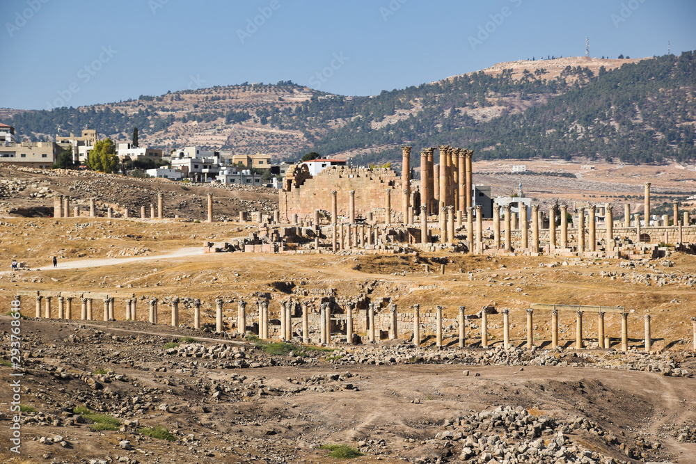 Obraz premium Jerash city in Jordan