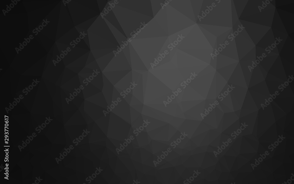 Dark Silver, Gray vector abstract polygonal texture. Shining illustration, which consist of triangles. New texture for your design. Dark Silver, Gray vector abstract polygonal texture. Shining illustration, which consist of triangles. New texture for your design.