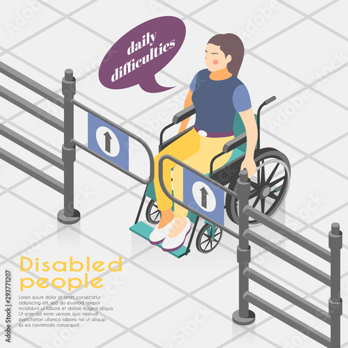 Disabled People Outdoor  