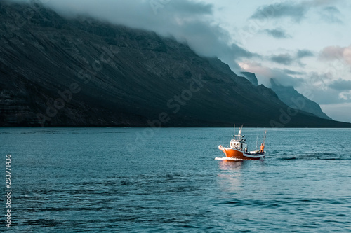 boat in the sea