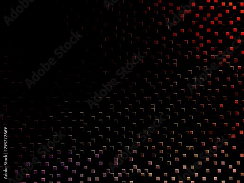 rectangle pattern with candies light color