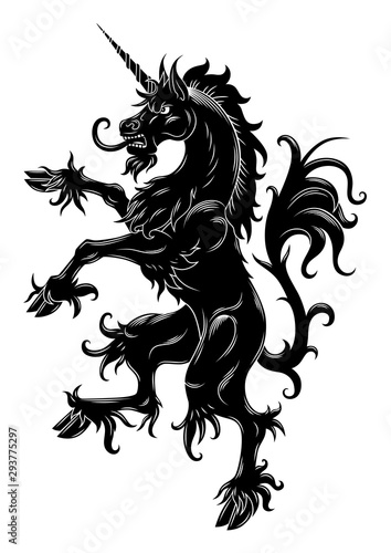 Heraldic unicorn
