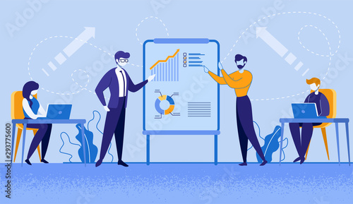 Executive Manager Explaining Company Strategy