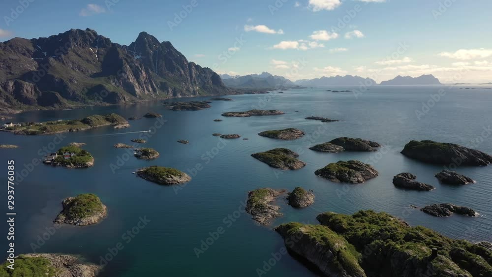 Henningsvaer Lofoten is an archipelago in the county of Nordland, Norway.