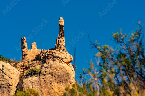 Castillo de Benizar, icono natural de la zona perteneciente a Moratalla(España)