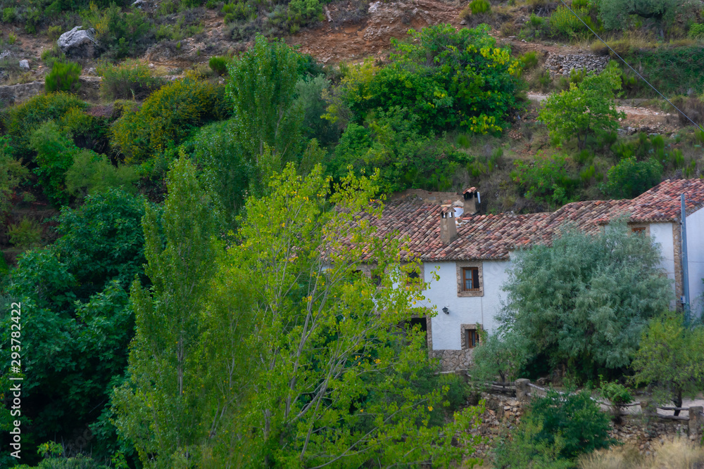 Benizar aldea situada en Moratalla (España)