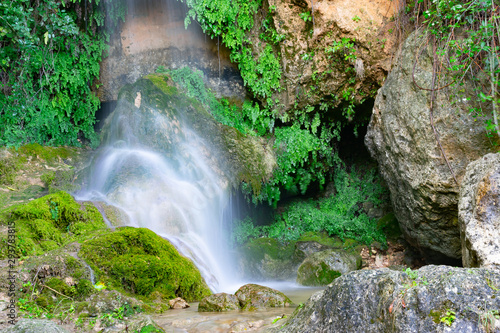 Cascada en Benizar ,Moratalla en la región de Murcia (España)