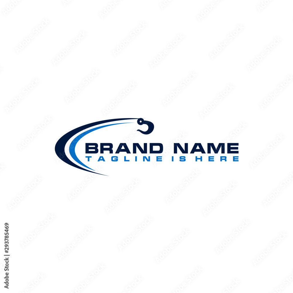 Tow or Crane Load Hook Vector Logo for Towing Truck Lift Assistance Service Tow or Crane Load Hook Vector Logo for Towing Truck Lift Assistance Service