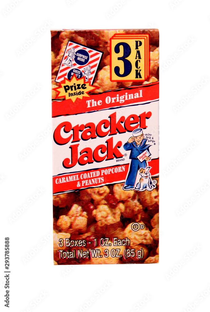 cracker jack box images