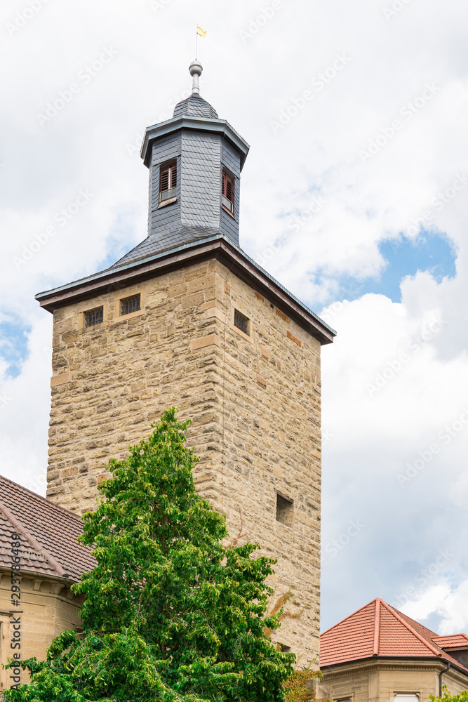 Fototapeta premium Pfeiffer Tower in Eppingen, Germany