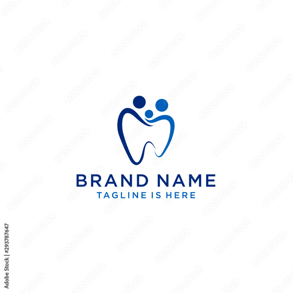 Creative dental clinic logo vector. Abstract dental symbol icon with modern design style. Creative dental clinic logo vector. Abstract dental symbol icon with modern design style.