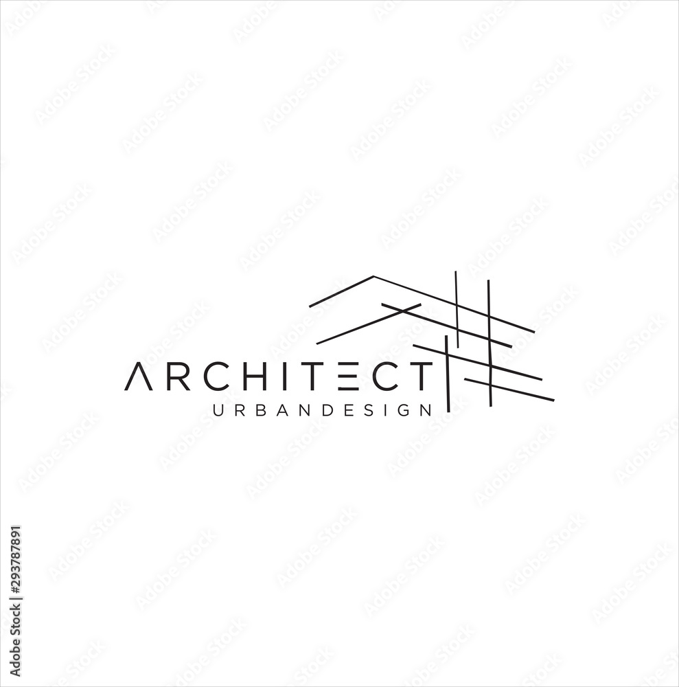 Planning Real Estate, Designing House Logo,  Constructing building, structure, architectural achievement, Urban Design, built environment, architect Home Logo Design Vector Inspiration
