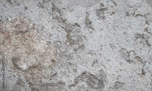 Texture of marble is gray-beige with a large pattern-cracks, spots. © ammina