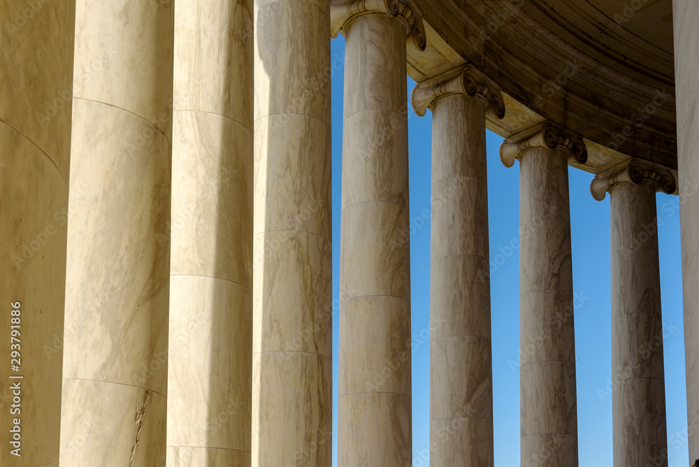 Exterior View of Jefferson Memorial in Washington DC Exterior View of Jefferson Memorial in Washington DC