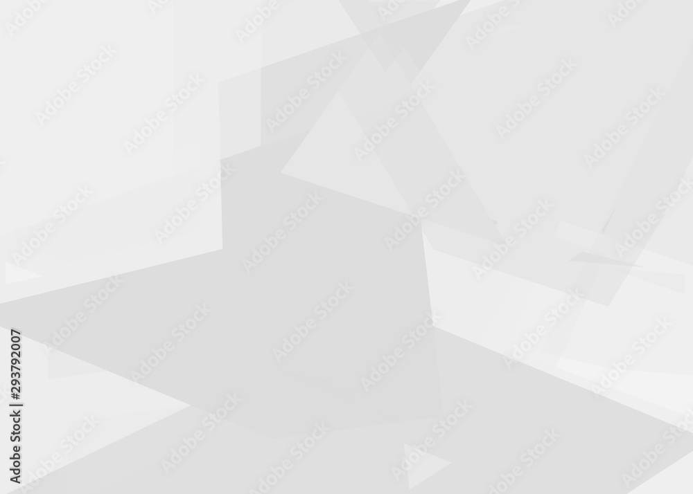Fototapeta premium Abstract white and grey on light silver background modern design. Vector illustration.