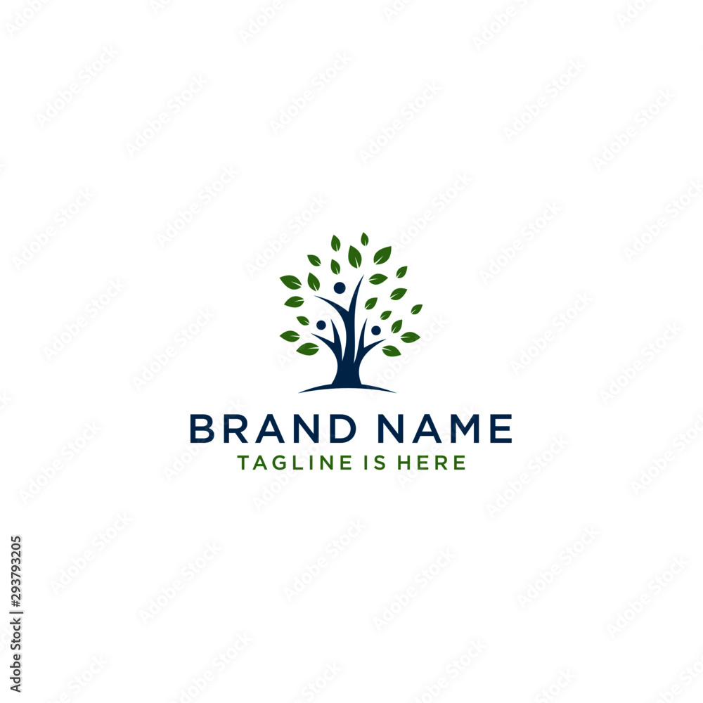 Fun people Healthy Life Logo template Fun people Healthy Life Logo template