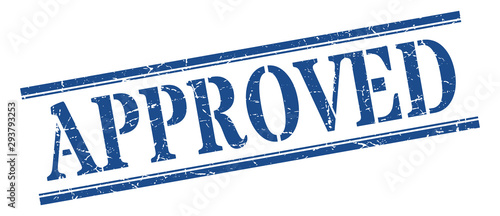 approved stamp. approved square grunge sign. approved