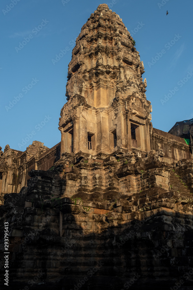 Angkor Wat temple, the biggest Hinduist temple in the world, Unesco World Heritage, Siem Reap, Cambodia Angkor Wat temple, the biggest Hinduist temple in the world, Unesco World Heritage, Siem Reap, Cambodia
