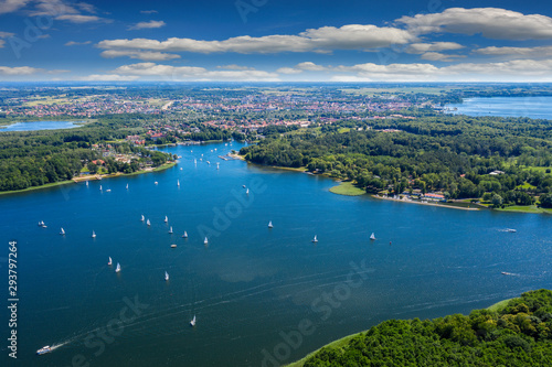 Fototapeta Naklejka Na Ścianę i Meble -  Giżycko,jezioro Kisajno