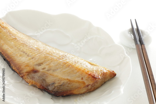 Japanese food, grilled atka mackerel  photo