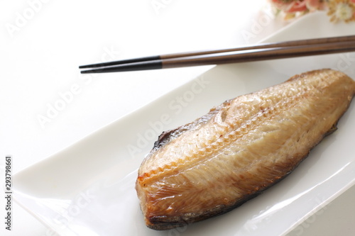 Japanese food, grilled atka mackerel  photo