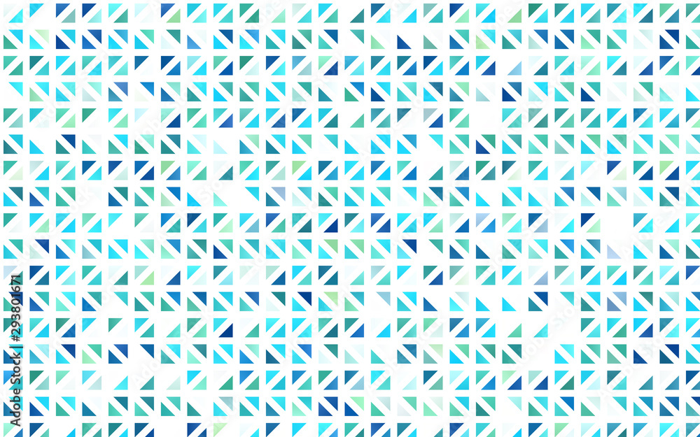 Fototapeta Light Blue, Yellow vector pattern in polygonal style. Beautiful illustration with triangles in nature style. Best design for your ad, poster, banner.