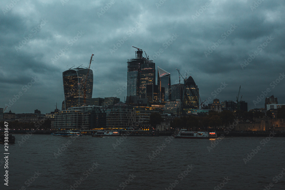 Fototapeta premium The City of London, London, England