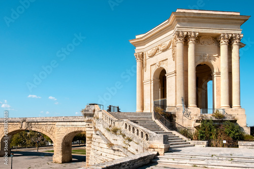 Promenade du Peyrou in Montpellier, France