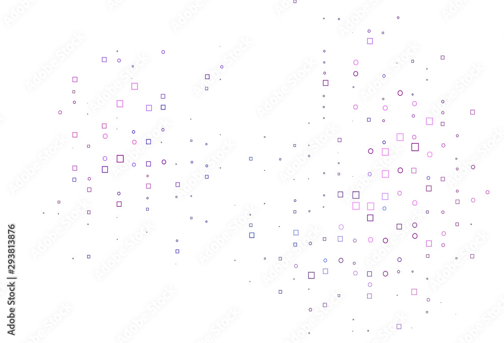 Light Pink, Blue vector background with rectangles. Light Pink, Blue vector background with rectangles.