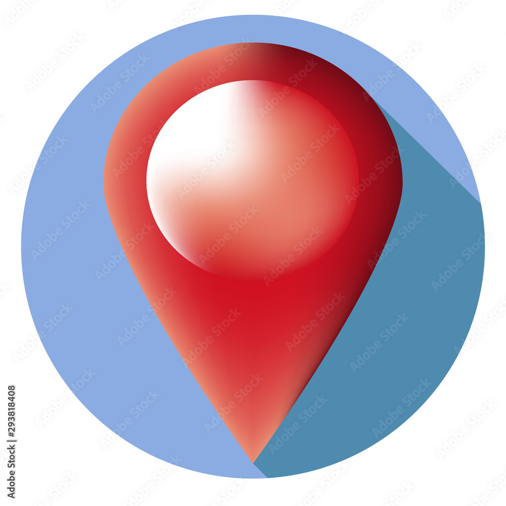 Icon location geolocation navigation map