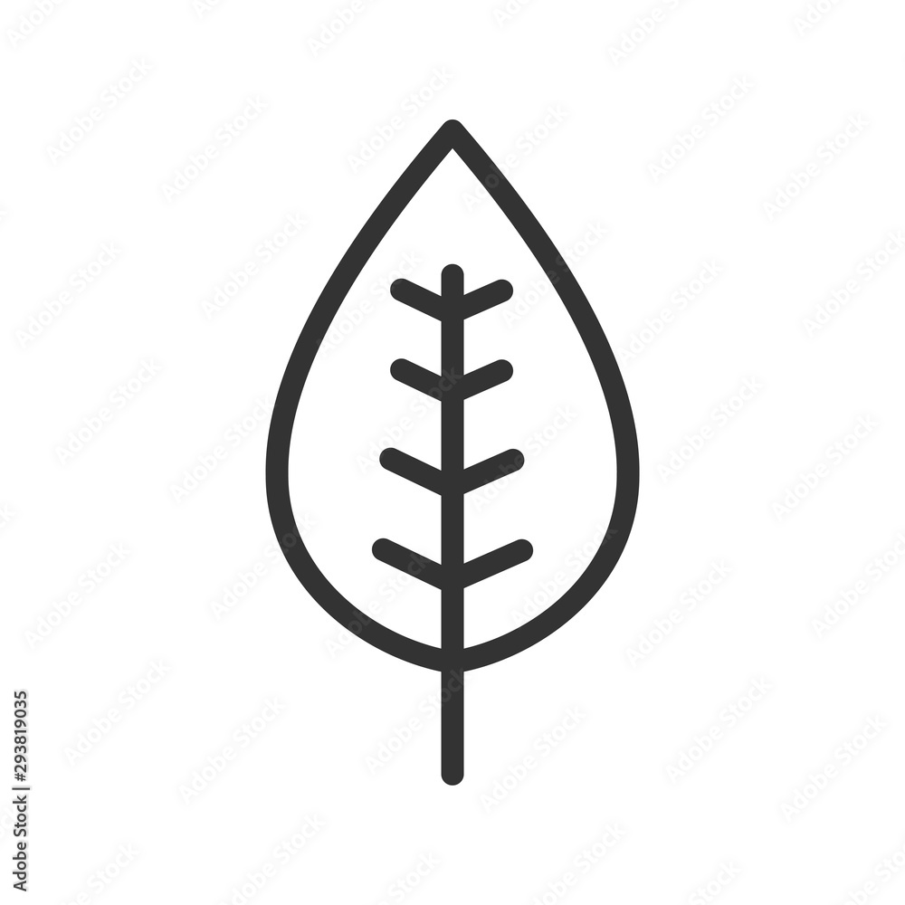 Leaf icon vector symbol illustration EPS 10 Leaf icon vector symbol illustration EPS 10