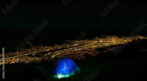 Ciudad del Cusco desde las alturas.