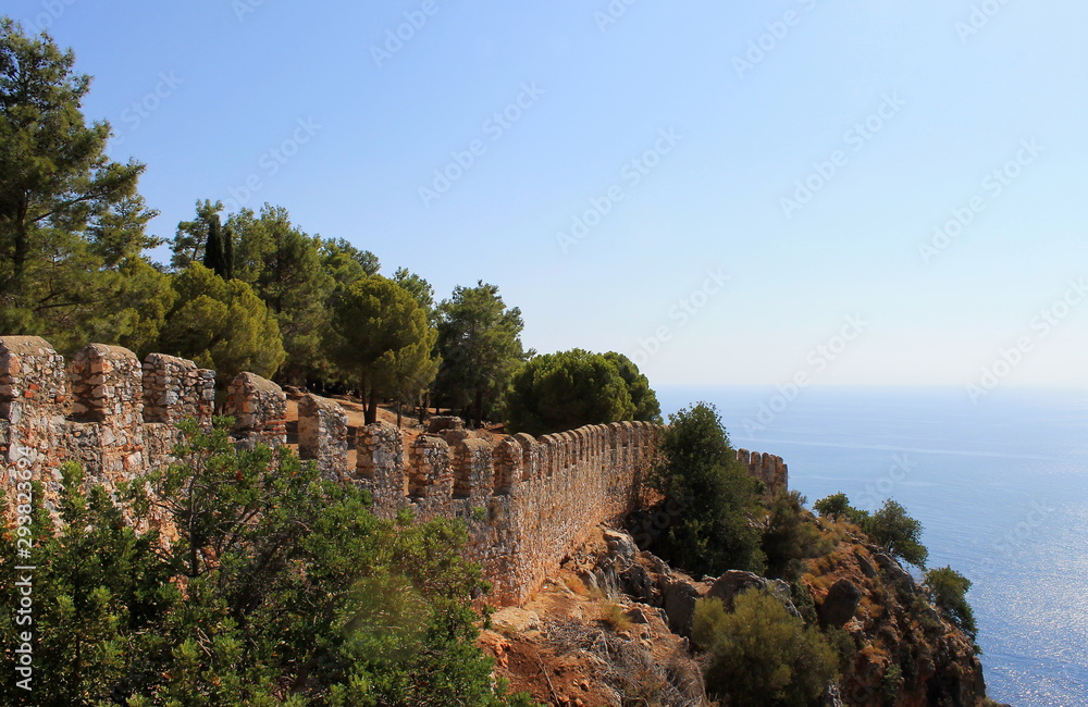 Alanya Fortress is a medieval fortress in the city of Alanya in southern Turkey.