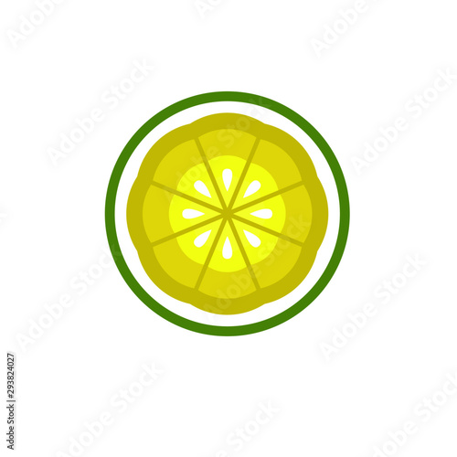 Tranche de citron vert