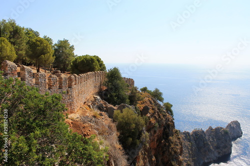 Alanya Fortress is a medieval fortress in the city of Alanya in southern Turkey.