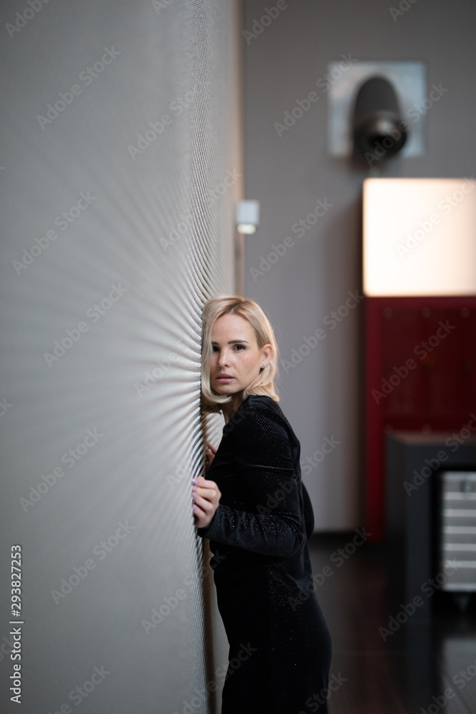 Fototapeta premium wunderbare Frau beim Reisen