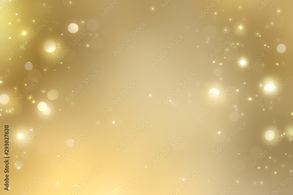 Elegant gold bokeh Christmas background Elegant gold bokeh Christmas background