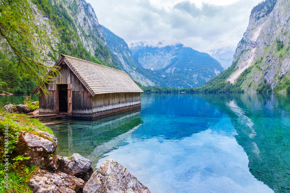 Fototapeta premium Obersee, Bayern