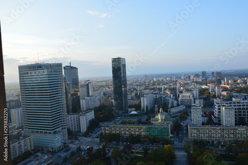 Fototapeta Naklejka Na Ścianę i Meble -  Warsaw Panorama