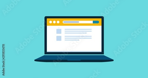 User searching web pages on a search engine