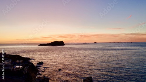 Atardecer  cala Comte