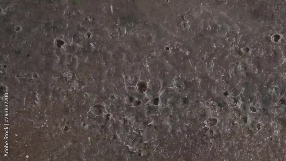 Rainy Day Concept. Rain Falling into the Ground. Slow Motion Shot. Static and Handheld Rainy Day Concept. Rain Falling into the Ground. Slow Motion Shot. Static and Handheld