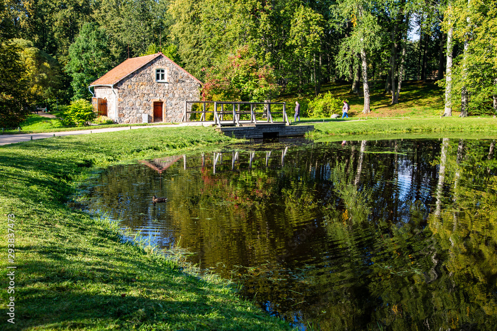 house on the lake