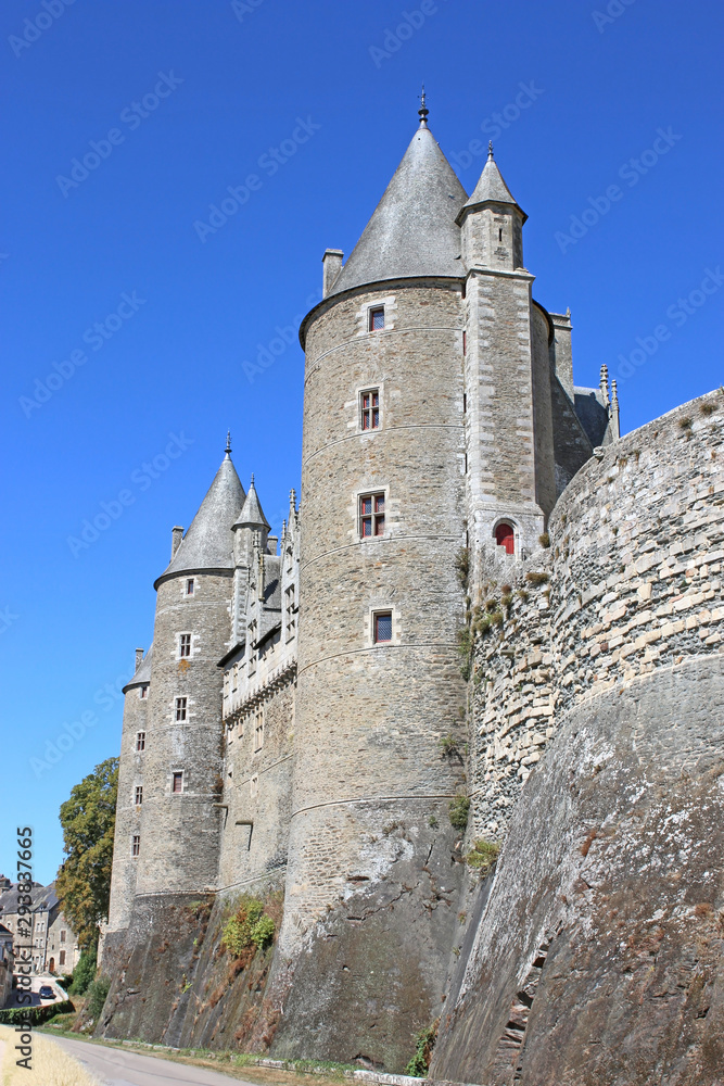 Josselin castle, France