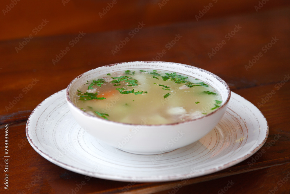 chicken broth with greens chicken broth with greens