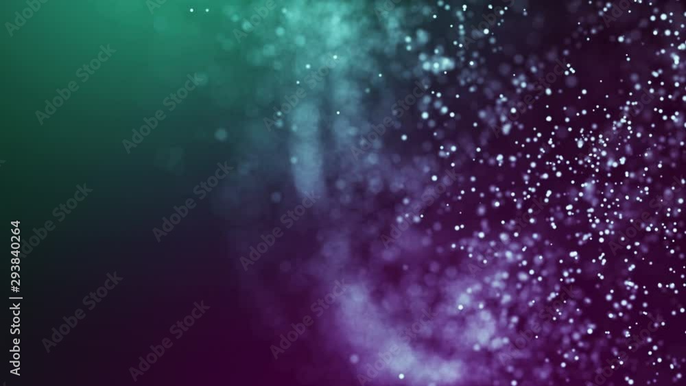 Abstract motion background animation shining particles and magic dust forming in space wave flow with light rays. Abstract motion background animation shining particles and magic dust forming in space wave flow with light rays.